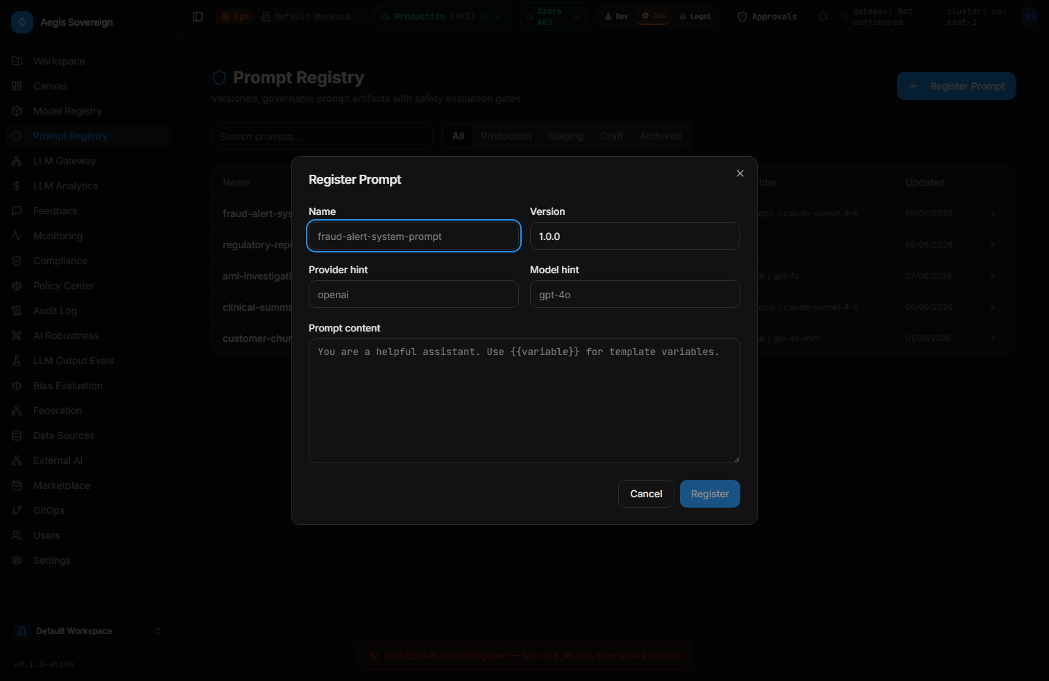 Prompt Registry